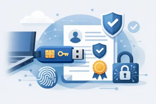 Suporte para certificado digital token