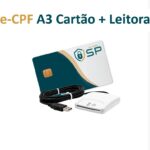 e-CPF A3 em cartão + leitora