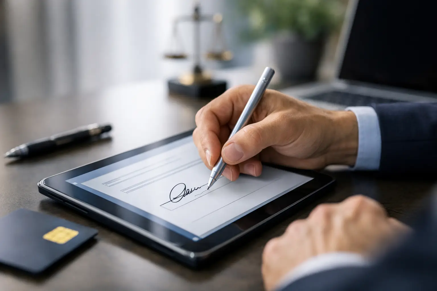 Assinatura qualificada para documentos digitais