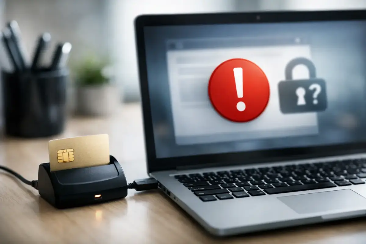 Certificado digital não reconhecido no computador