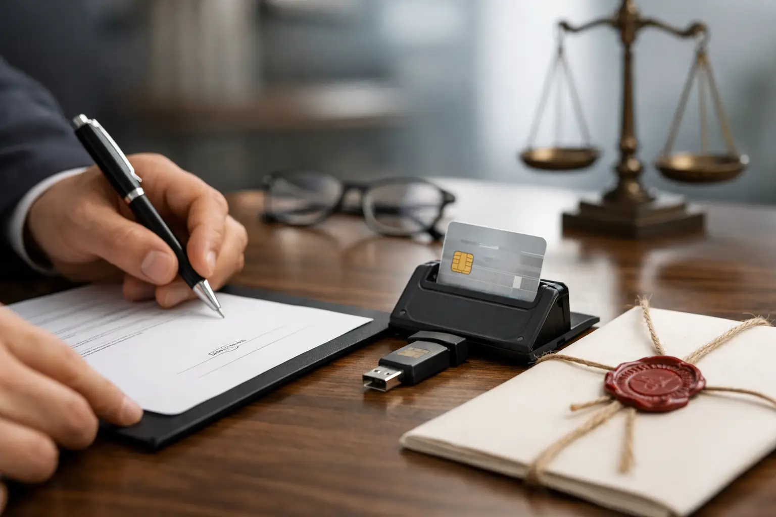 Como escolher certificado para procuração