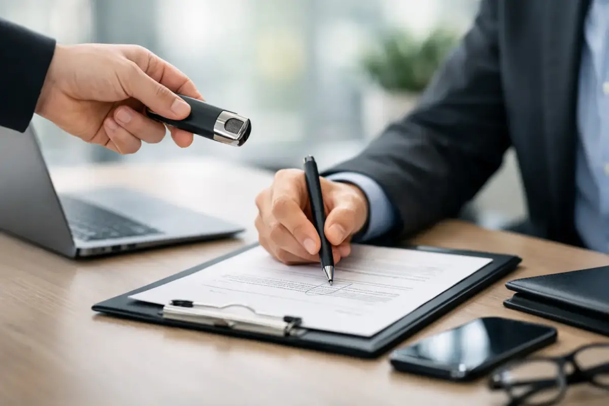 Guia de assinatura PDF empresarial segura