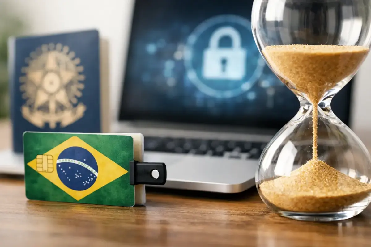 Validade do certificado digital ICP-Brasil